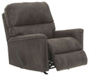 Navi - Smoke - Rocker Recliner - Faux Leather