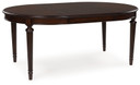 Lavinton - Brown - Oval Dining Room Extension Table