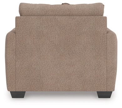 Triston-Peaks - Suede - Chair And A Half