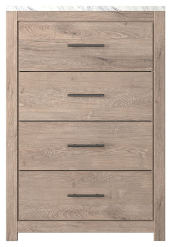 Senniberg - Light Brown - Four Drawer Chest