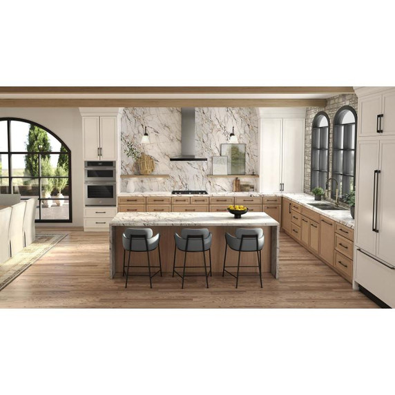 Jennair® Lustre Stainless 36" Pyramid Style Canopy Wall Hood JXW8536HS