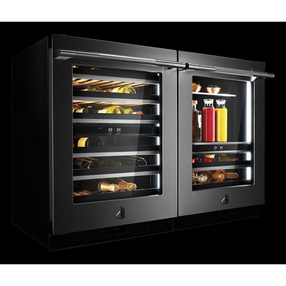 Jennair® RISE™ 24" Built-In Undercounter Beverage Center, Right Swing JUBFR242HL