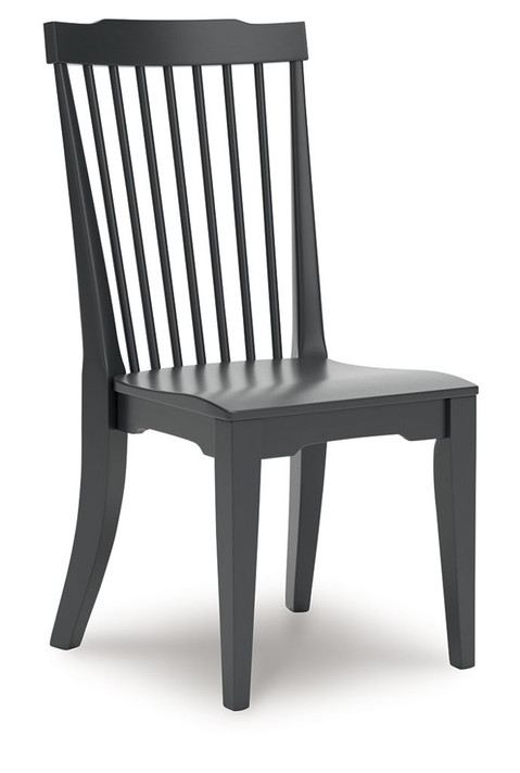 Brenkerton - Black - Dining Room Side Chair (Set of 2)