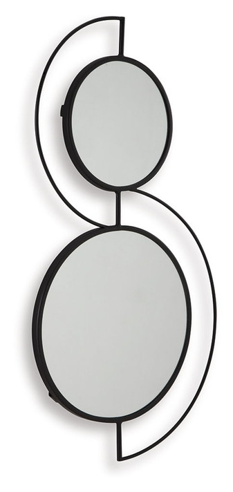 Shayham - Black - Accent Mirror