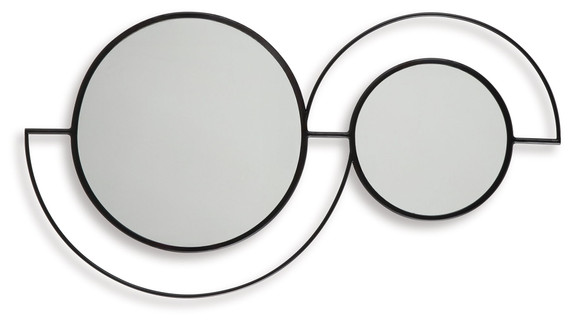 Shayham - Black - Accent Mirror