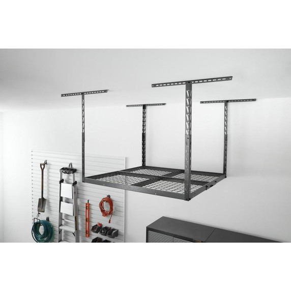 Gladiator® Overhead GearLoft™ Storage Rack 4' (121.9 cm) x 4' (121.9 cm) GALS44M2KG