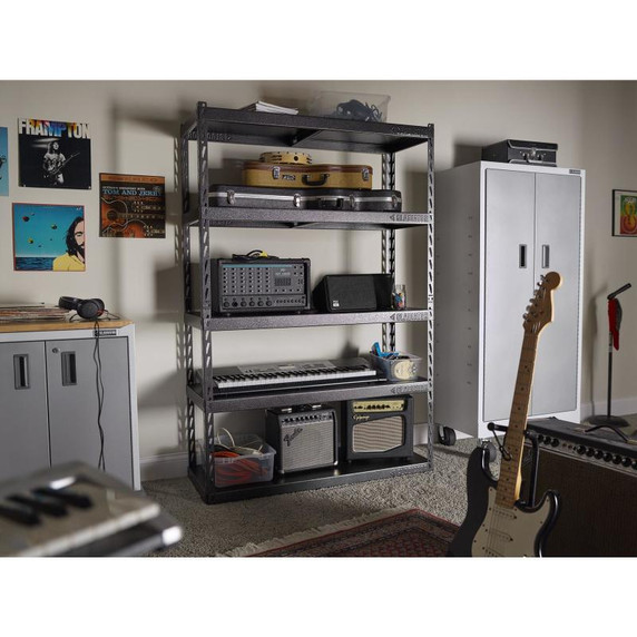 Gladiator® 48" (121.9 cm) Wide EZ Connect Rack with Five 18" (45.7 cm) Deep Shelves YGRK485TGG