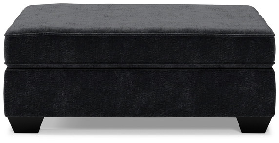 Lavernett - Charcoal - Oversized Accent Ottoman