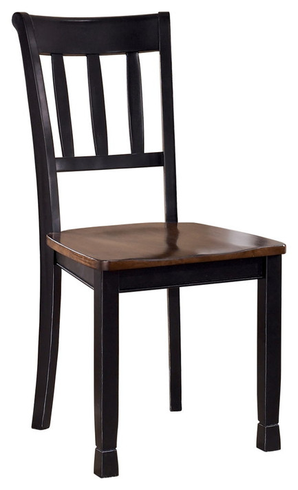 Owingsville - Black / Brown - Dining Room Side Chair (Set of 2) Owingsville - Black / Brown - Dining Room Side Chair (Set of 2)