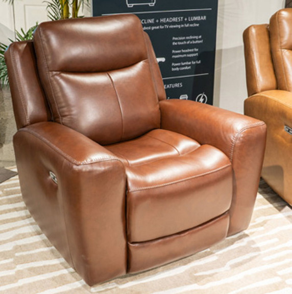 Next Move - Mahogany - Power Recliner With Adjustable Headrest Next Move - Mahogany - Power Recliner With Adjustable Headrest