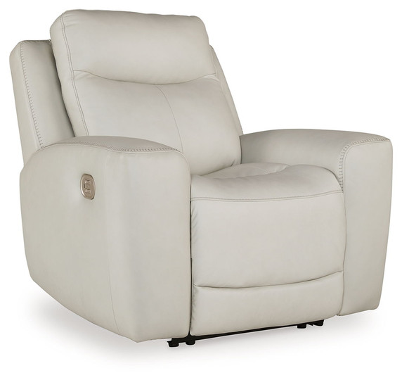 Mindanao - Coconut - Pwr Recliner/Adj Headrest - Leather Match Mindanao - Coconut - Pwr Recliner/Adj Headrest - Leather Match