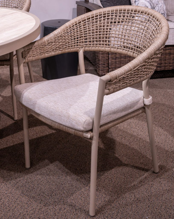 Orchard Beach - Beige - Arm Chair With Cushion (Set of 4) Orchard Beach - Beige - Arm Chair With Cushion (Set of 4)