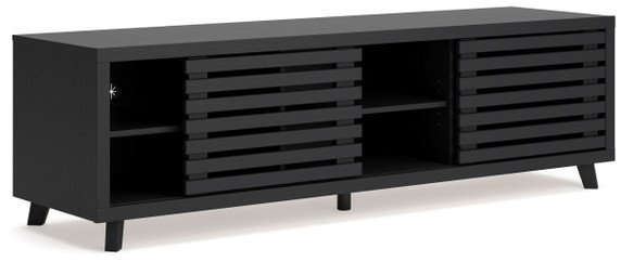 Danziar - Black - Extra Large TV Stand