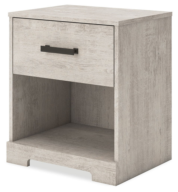 Shawburn - Gray - One Drawer Night Stand