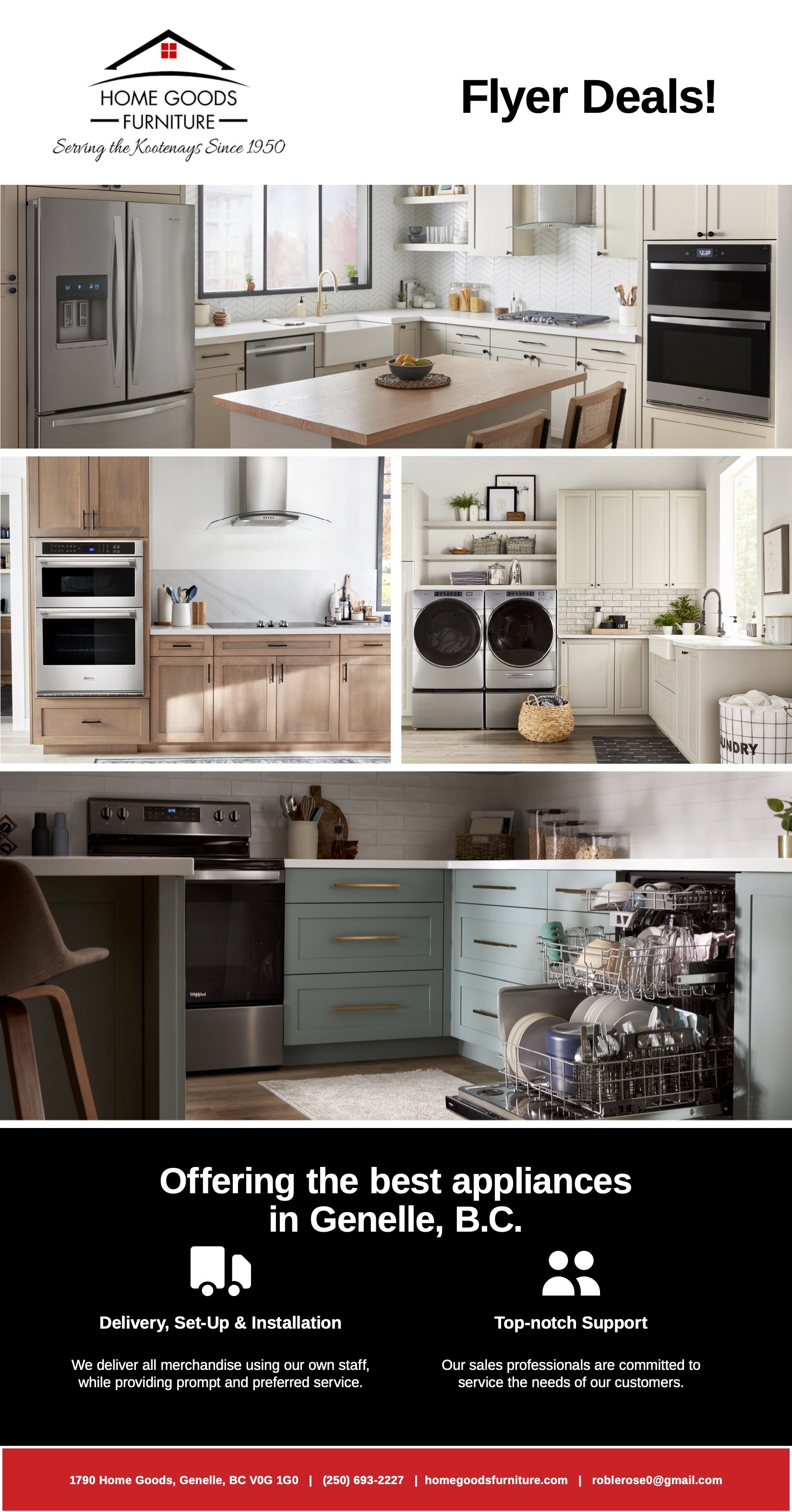 Flyers Home Goods Furniture Genelle