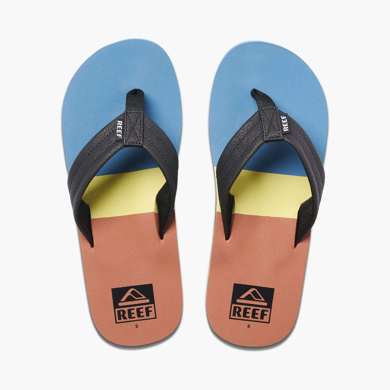 reef waters flip flops