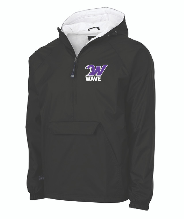 WAVE Youth 1/4 Zip Windbreaker Pullover