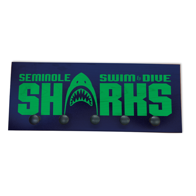 Seminole Sharks Award Board