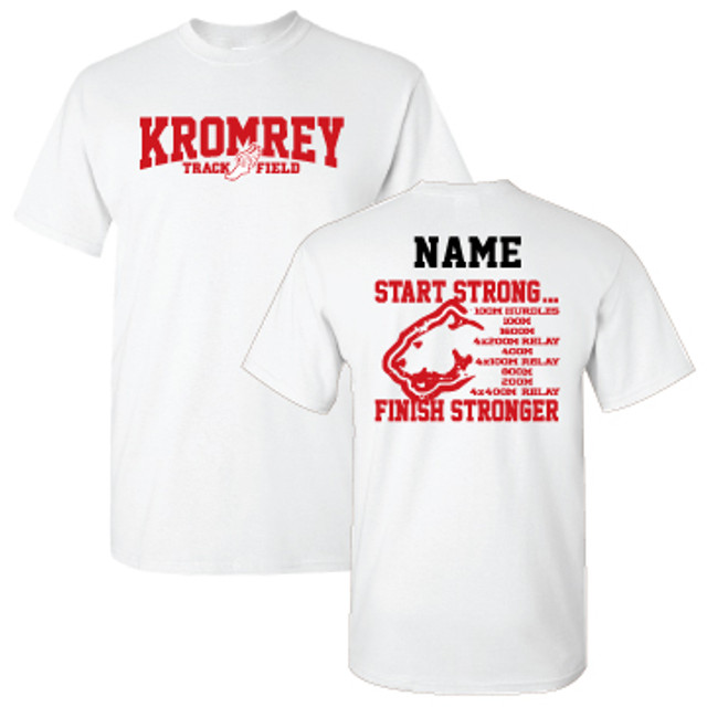 KMS Track and Field Cotton T-Shirt