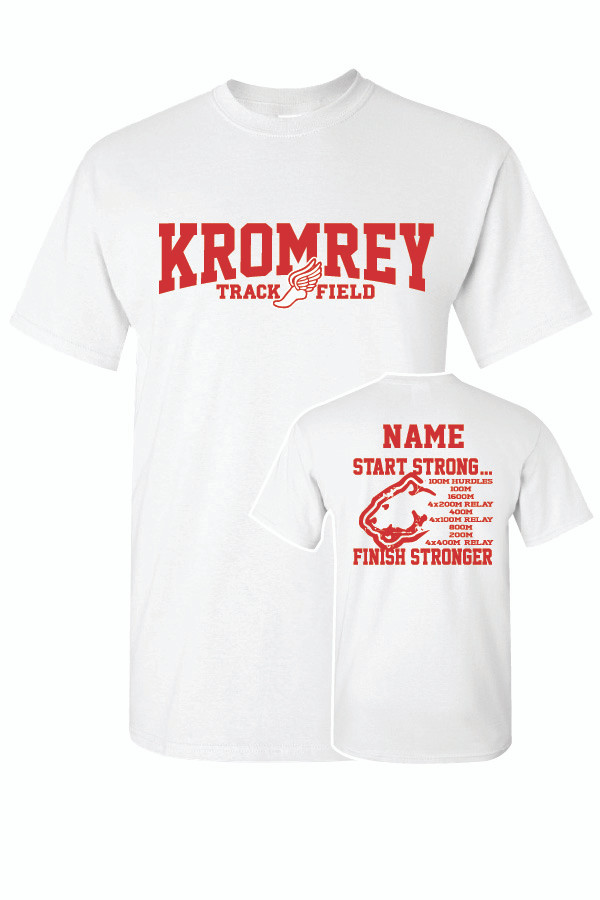 KMS Track and Field Cotton T-Shirt