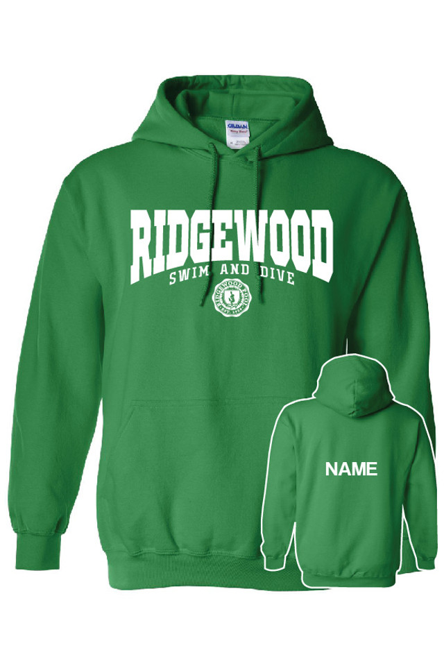 Ridgewood Gildan Adult & Youth Cotton Hooded Sweatshirt