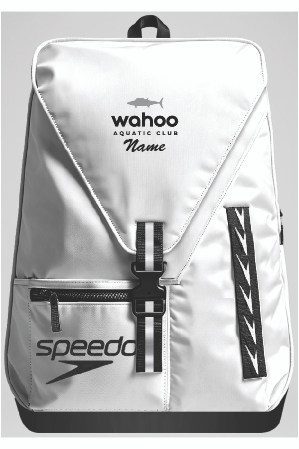 Wahoos Speedo Teamster Backpack (White)