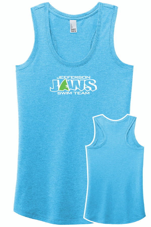 JAWS Ladies Racerback Tank Top