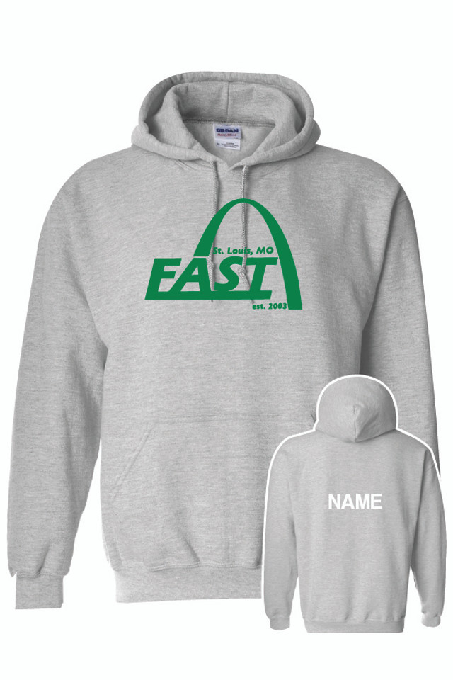 FAST Gildan Cotton Hooded Sweatshirt (Sport Grey) FAST Gildan Cotton Hooded Sweatshirt (Sport Grey)