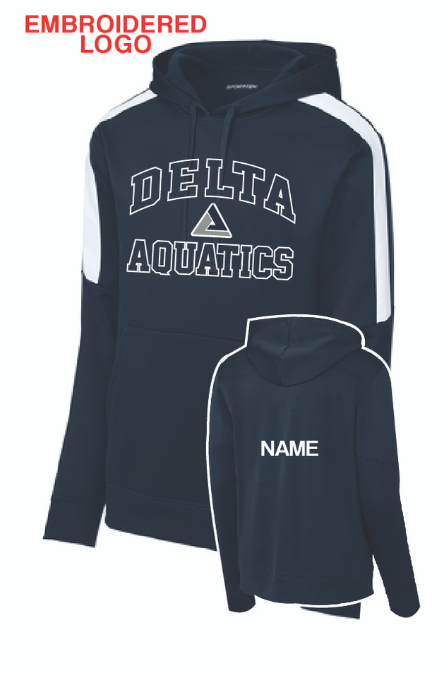 DELTA Sport-Tek YOUTH Polyester Hooded Sweatshirt DELTA Sport-Tek YOUTH Polyester Hooded Sweatshirt