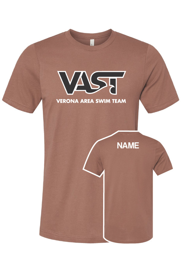 VAST Bella + Canvas Softstyle T-Shirt (Chestnut)