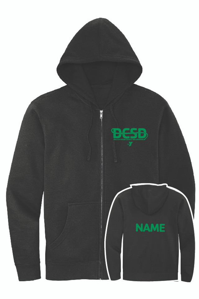 DCSD Adult Full Zip Hooded Sweatshirt