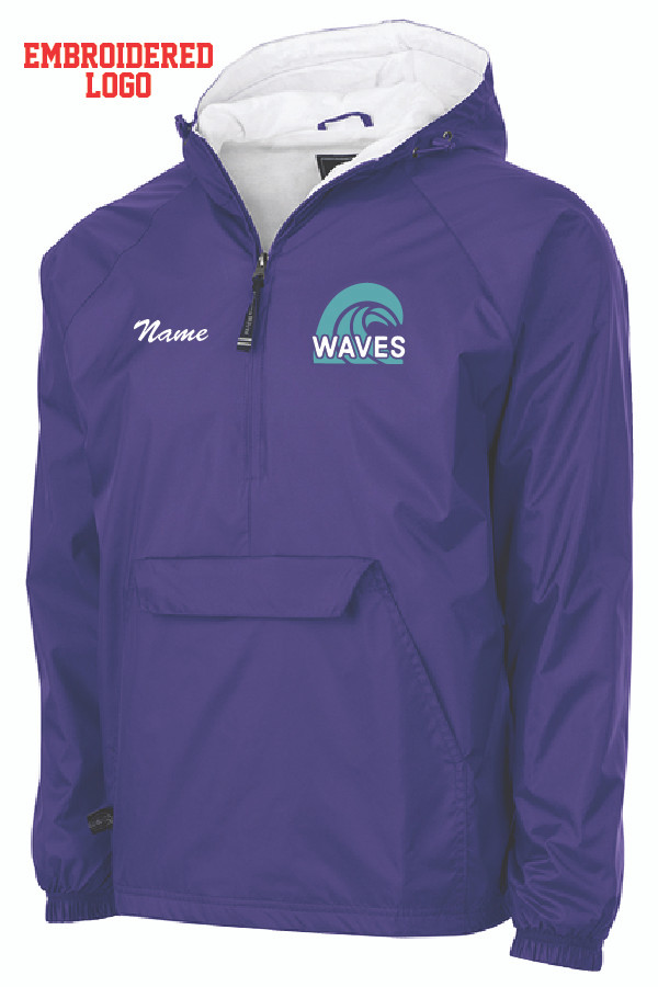 Goodman Adult 1/4 Zip Windbreaker