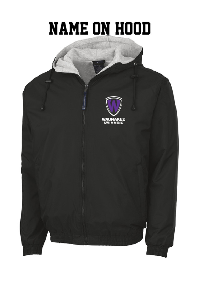 Waunakee Girls Full Zip Sweatshirt Lined Jacket