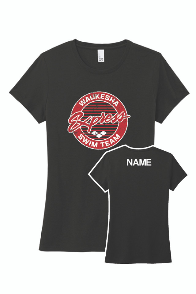 Express Ladies Softstyle T-Shirt (Black)