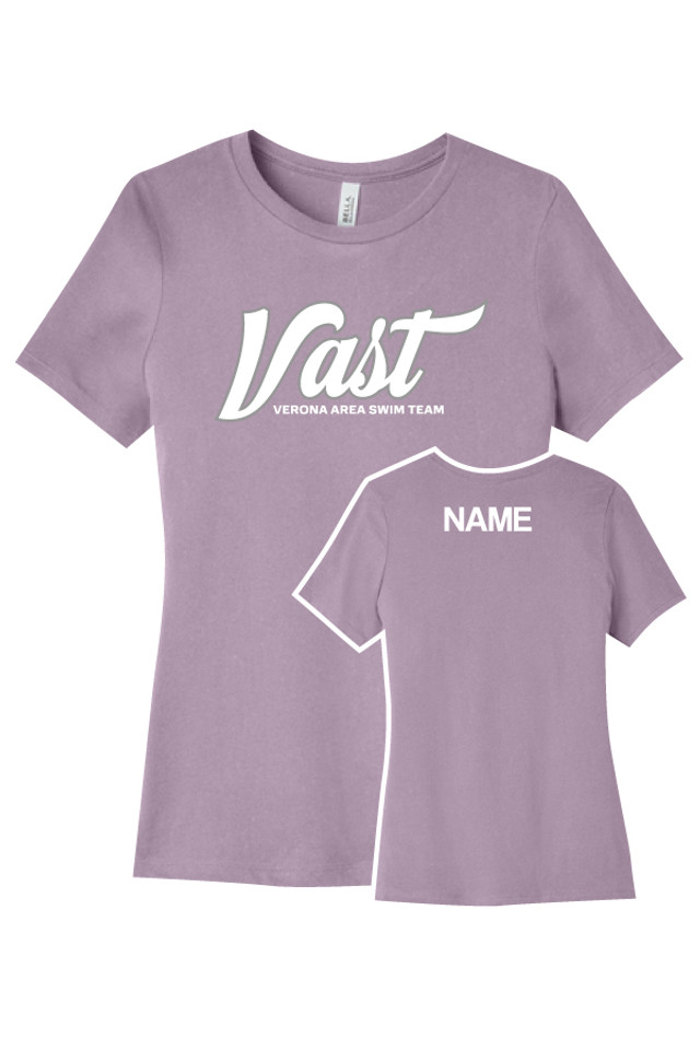 VAST Ladies Bella + Canvas Softstyle T-Shirt (Light Violet) VAST Ladies Bella + Canvas Softstyle T-Shirt (Light Violet)