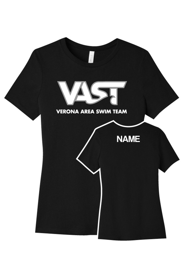 VAST Ladies Bella + Canvas Softstyle T-Shirt (Black) VAST Ladies Bella + Canvas Softstyle T-Shirt (Black)