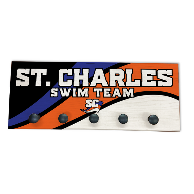 St. Charles Swim Team Award Board