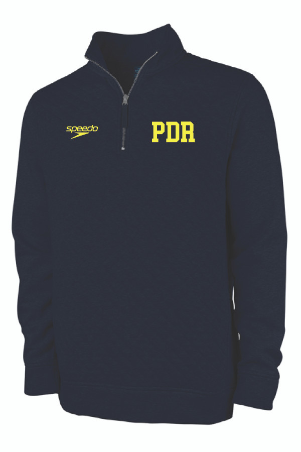 PDR Unisex Quilted Quarter-Zip