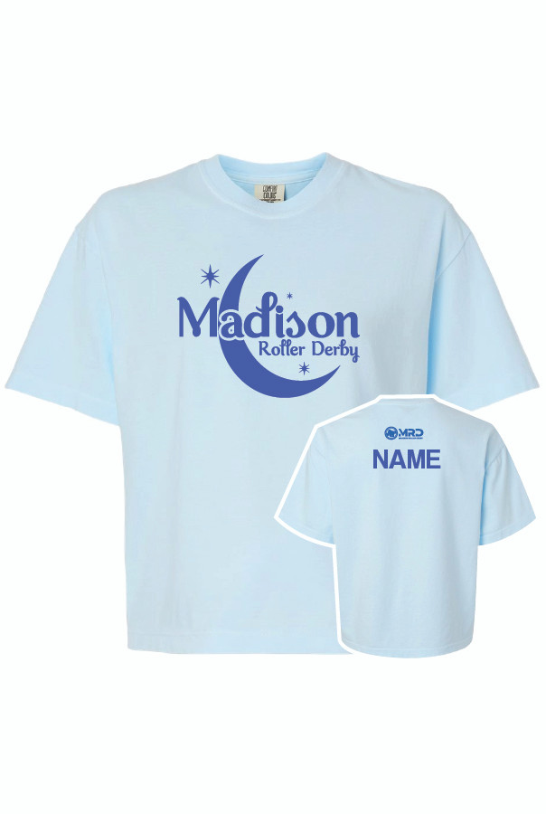 MRD Ladies Boxy Mid-Length T-Shirt (Chambray)