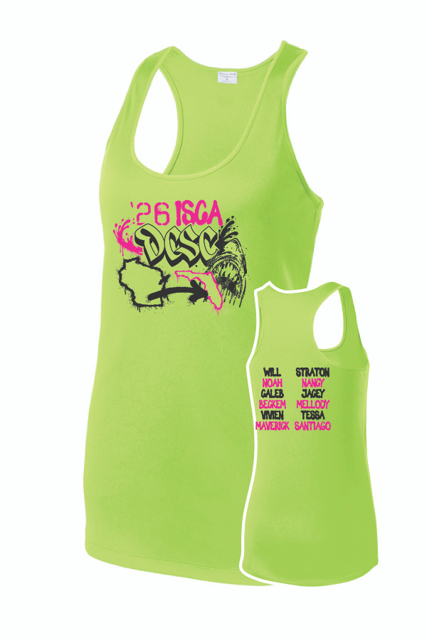 2026 OCSC ISCA Ladies Polyester Tanktop