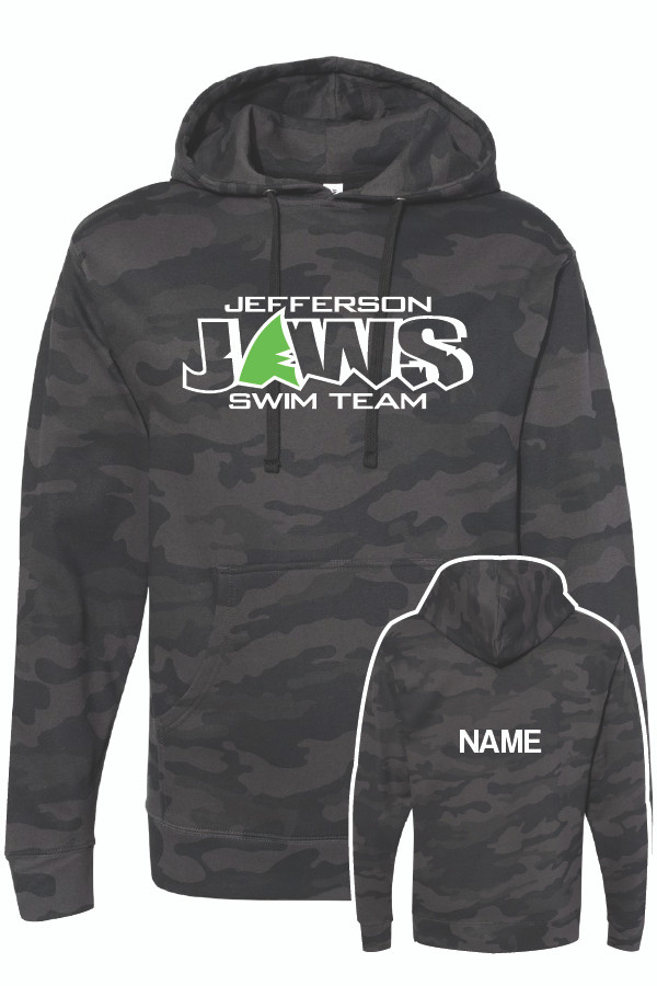 JAWS Youth Camo Hooded Sweatshirt