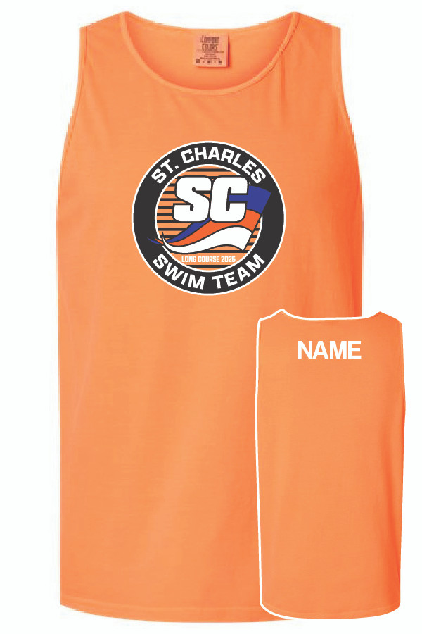 SCST Unisex Comfort Colors Tank Top (Melon)