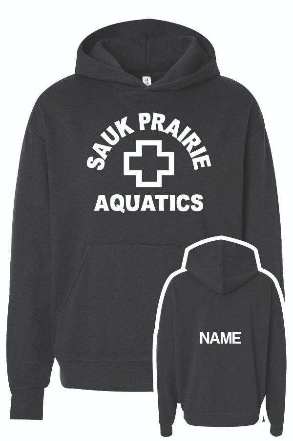 SPGuards Oversized Hooded Sweatshirt (Black)