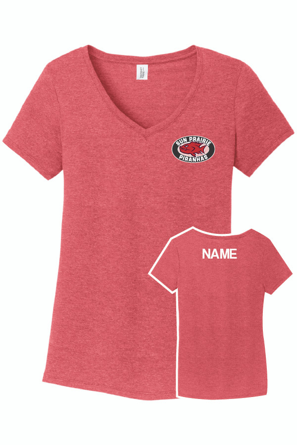 Sun Prairie Ladies Softstyle V-Neck T-Shirt