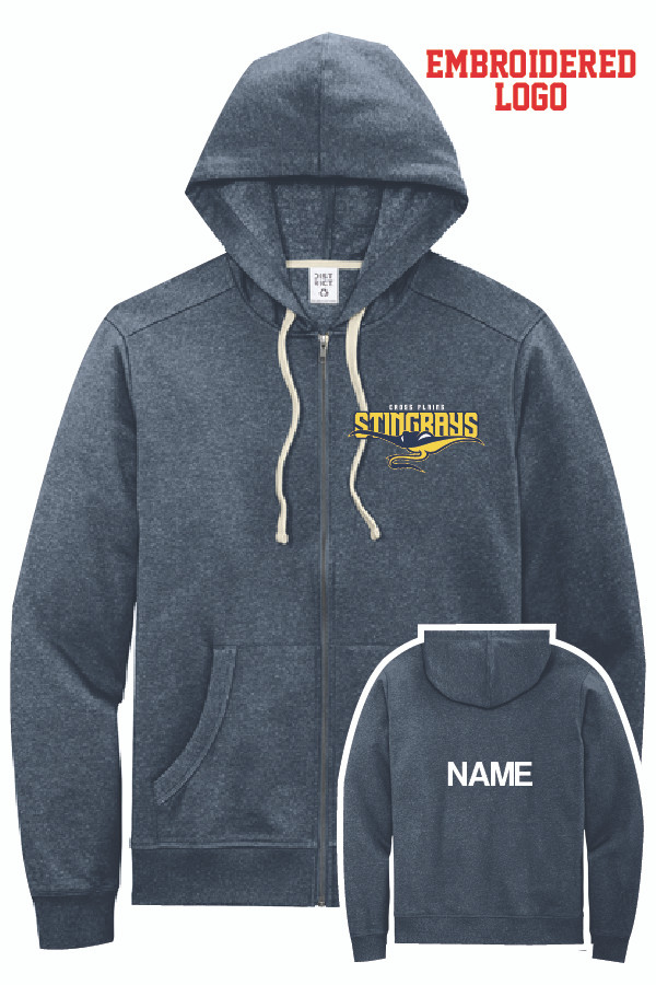 Cross Plains Adult Cotton Full Zip Sweatshirt