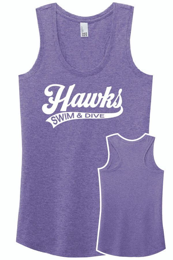 Hawks Landing Ladies Racerback Tank Top