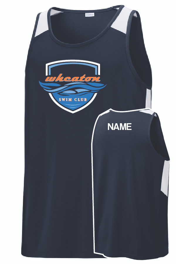 Wheaton Polyester Track Tank Top