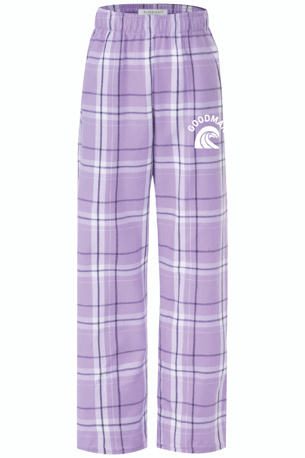Goodman Ladies Flannel Pants (Lavender Plaid)