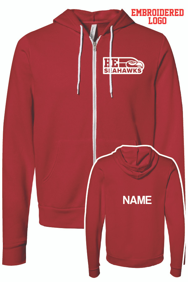 Huntington Estates Adult Softstyle Full Zip Sweatshirt