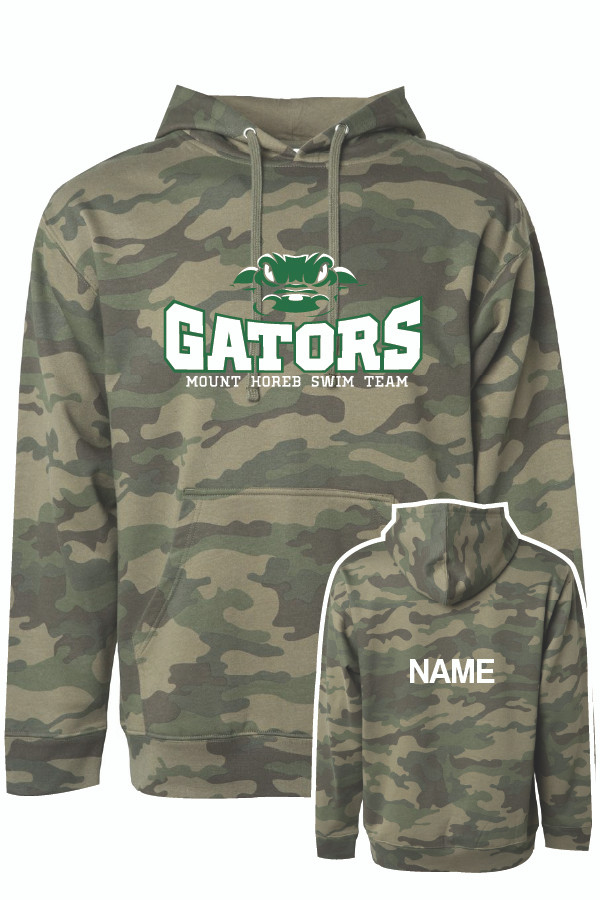 MOHO Adult Cotton Camo Hooded Sweatshirt